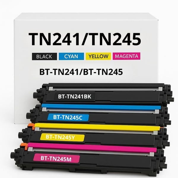 Kompatibla Tonerkassetter BROTHER TN241-TN245 för DCP 9015CDW till 9022CDW/HL 3140CW till 3172CDW/MFC 9140CDN till 9342CDW Kompatibla Tonerkassetter BROTHER TN241-TN245 för DCP 9015CDW till 9022CDW/HL 3140CW till 3172CDW/MFC 9140CDN till 9342CDW