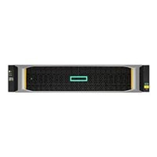 HPE Modular Smart Array 2062 16 Gb Fiber Channel SFF-lagring - Diskarray - 3,84 TB - 24 fack (SAS-3) - SSD 1,92 TB x 2