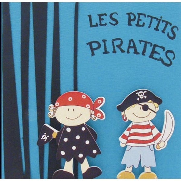 Figur i Trä – Piratpojke - L'UNIVERS DE PIWI - 5 cm - Kreativt Tillägg - Hantverksdekoration