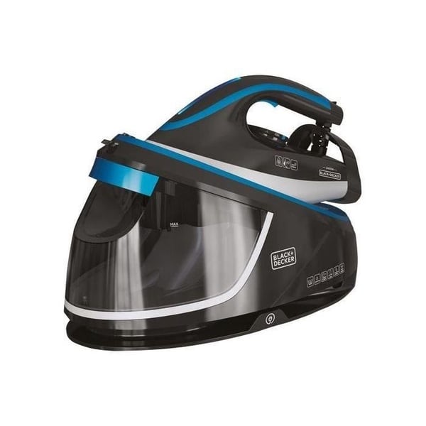 BLACK & DECKER ånggenerator - 2400W - 120gr/min - blå/svart - BXSS2401E