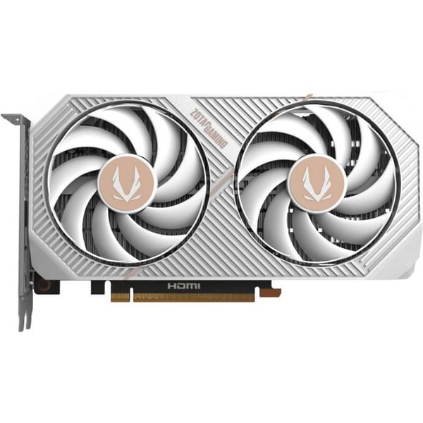 ZOTAC - Grafikkort för gaming - GeForce RTX 5050 - Twin Edge OC Vit - 8 Go