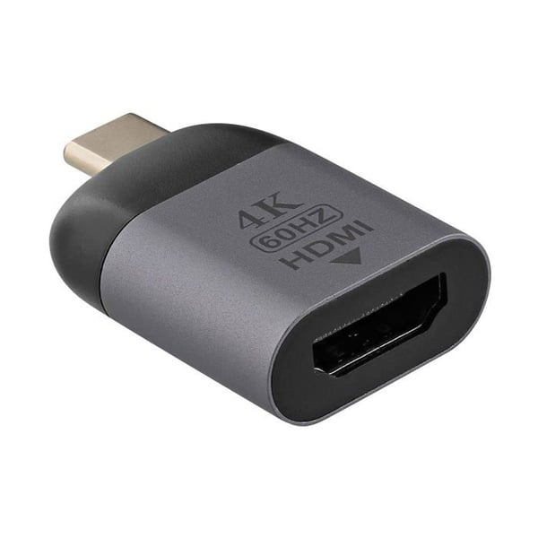 USB Type C-adapter - T'nB - iClick - HDMI 4K Ultra HD - Silver - Kompakt