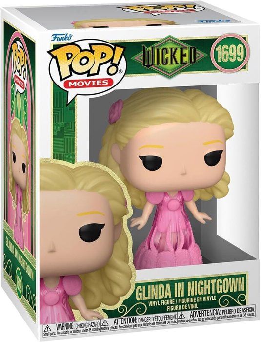 Figur - Funko Pop! - FUNKO - Glinda - Nattklänning - Universum Wicked - 9 cm