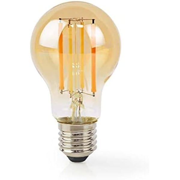 Ampull LED - NEDIS - E27 - 7 W - Varmvit - Variabel Intensitet - Wi-Fi