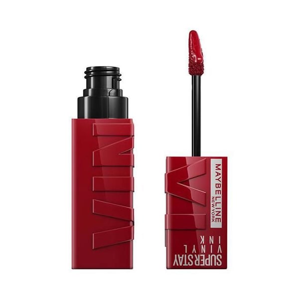 Maybelline New York Superstay Vinyl Ink Läppfärg Med Vinyl Effekt N°10 Lippy 4,2ml