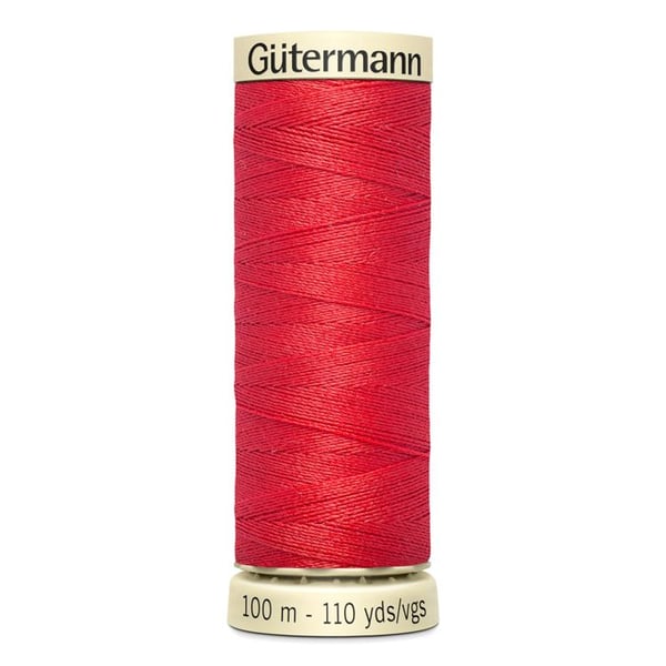 Paket med 5 spolar 100m Tråd 100% polyester Gutermann Ref 788988 - Att 491 - brandbil