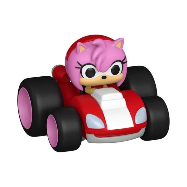 Funko - Sonic The Hedgehog Super Racers - Diecast figur Amy Rose 5 cm