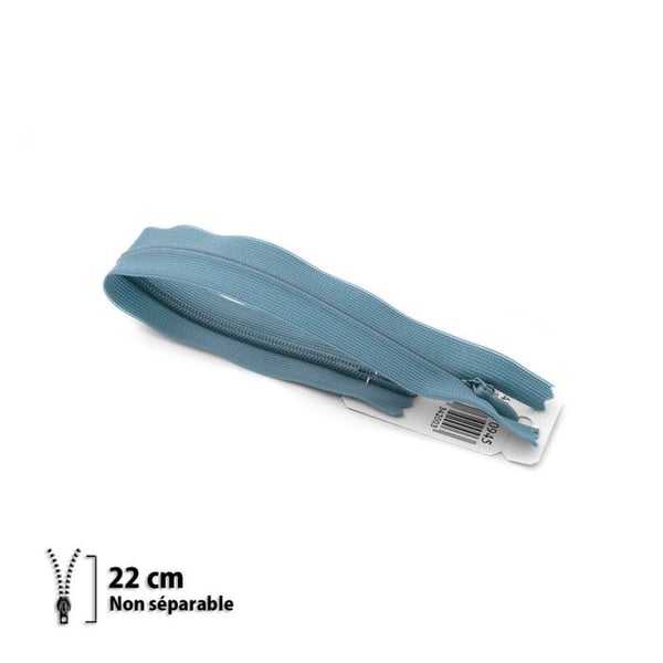 Dold dragkedja Z41 - osynlig 4mm - 22 cm - 7141508022