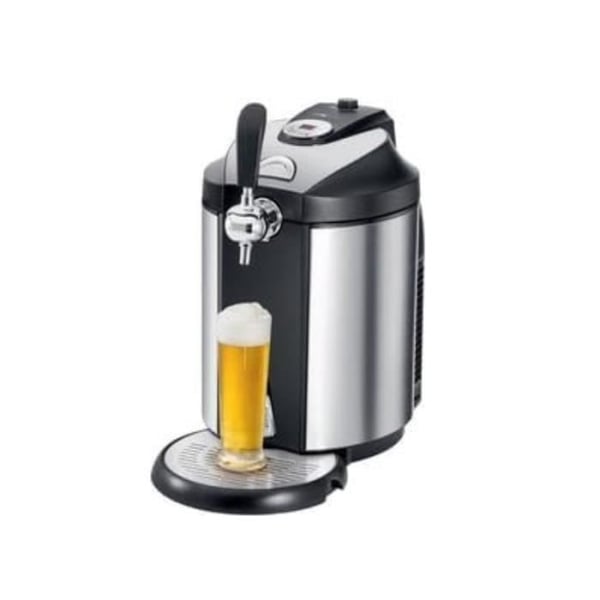 Öl dispenser - CLATRONIC - Svart/Silver - 5 Liter - Kraftfull - Ideal för privata fester