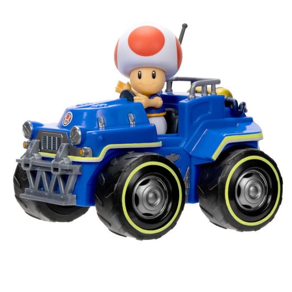 Figur - JAKKS PACIFIC - Toad Kart - Blå - 3 år - Blandat