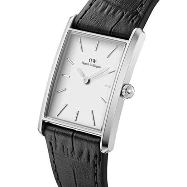 Klocka - DANIEL WELLINGTON - DW00100697 - Svart Läder - Quartz - Rektangulär
