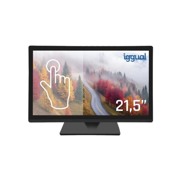 Iggual MTL21CP 21.5? 1080p 60Hz Resistiv Full HD Beröringskänslig USB HDMI VGA