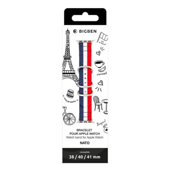Armband för Apple Watch 38-40-41mm, sport, multikolor - BigBen