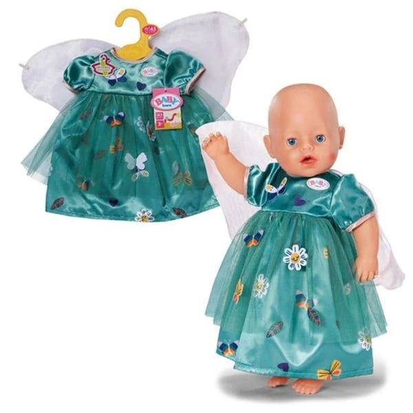 Förtrollad klänning - ZAPF CREATION - BABY born - Skoggrön - Från 3 år - Flicka