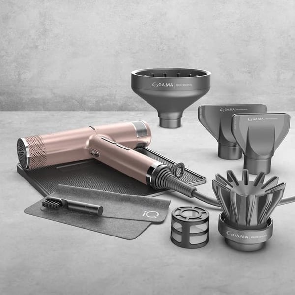 Gama Professional - Hårtork IQ3 PERFETTO Roséguld