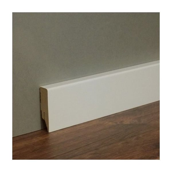 Plinthes Plinthes på golvet Plinthes för golv Lecco-71 73145 - Ultra vit glänsande