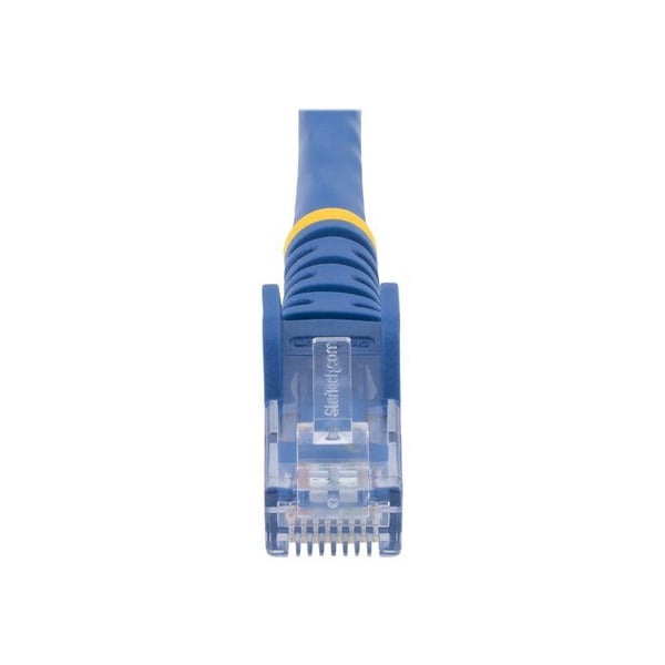 STARTECH Cat6 Gigabit UTP nätverkskabel - Hookless - 10 m - Anti-snag RJ45 Ethernet-kabel - Hane / Hane patchkabel - Svart