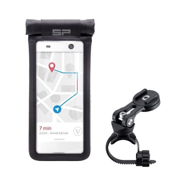 Cykelaccessoar - SP Connect - Cykelpaket II - Snabbfäste - Smartphone-skydd - Hårdkåpa
