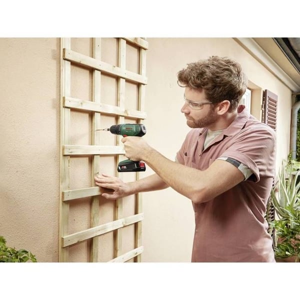 Borrskruvdragare EasyDrill 18V-40 (2x 2,0Ah) + AL18V-20 i bärväska