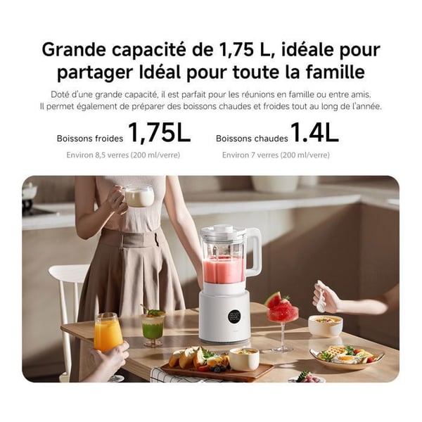 Bol mixeur - XIAOMI - Blender Pro - 1,75 L - 3 mixningslägen - Självrengöring