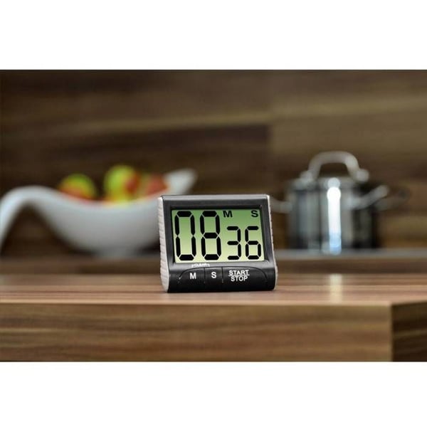 Köks timer - Xavax - Nedräkning - Digital - Svart - Programmerbar 99 min 59 sek