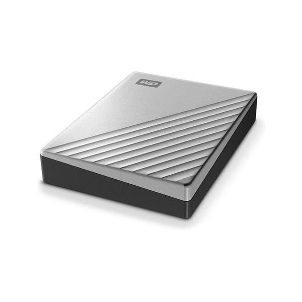 WD WDBPMV0050BSL-WESN My Passport Ultra USB-C Bärbar hårddisk för Mac 5TB Silver