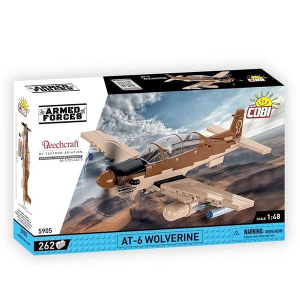 Byggnadsleksak - COBI - AT-6 WOLVERINE - Brun - Montering att bygga - För barn