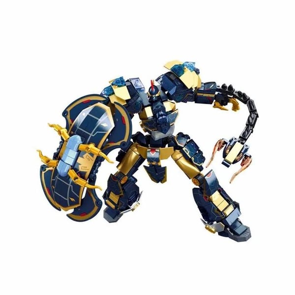 Byggklossar - SLUBAN - PR Mecha Black Tortoise - 685 bitar - Plast ABS - Från 8 år