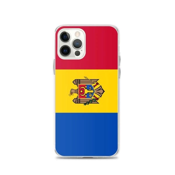 Mobilskal - PIXELFORMA - Armeniens flagga - Kompatibel med iPhone 12 Pro - Mjuk - Stötbeständig