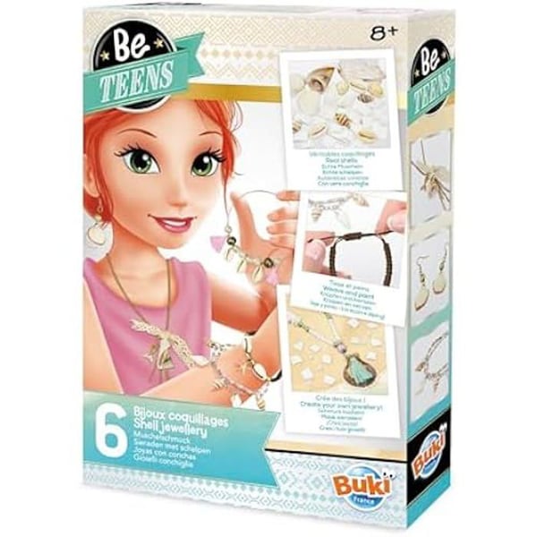 Bijoux - Buki - BE122 - 6 smycken med snäckor - Flerfärgad - Från 8 år