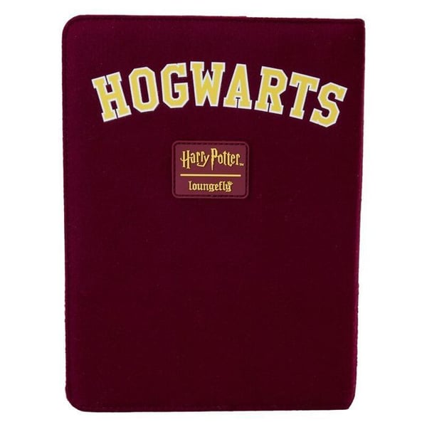 Journal intime - LOUNGEFLY - Harry Potter Gryffindor - Röd/Gul - 150 sidor - Vegetansk läder