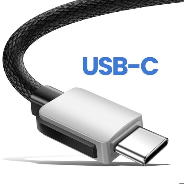 USB-kabel - AVIZAR - Mini USB-kablar till USB-C - 15cm - Pack om 5 - Snabbladdning