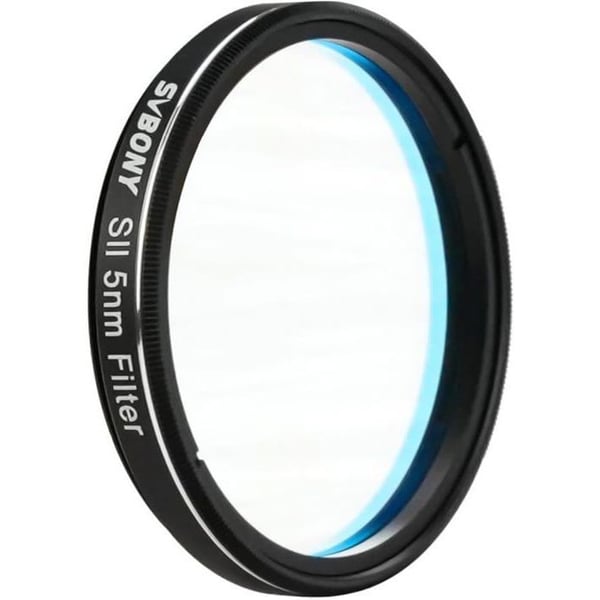 Svbony SV227 2" Teleskopfilter, SII-CCD 5nm-filter för djuphimlen med smal bandbredd, ljusföroreningfilter som blockerar IR