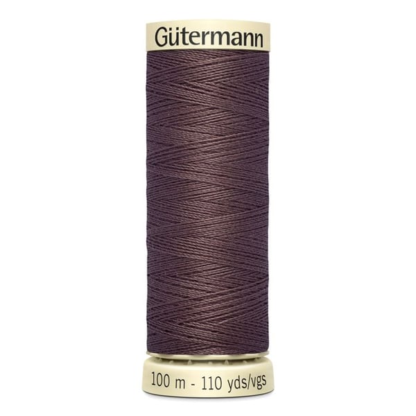 Sytråd 100% polyester Gutermann 1 Spole - Att 423 - brun röd