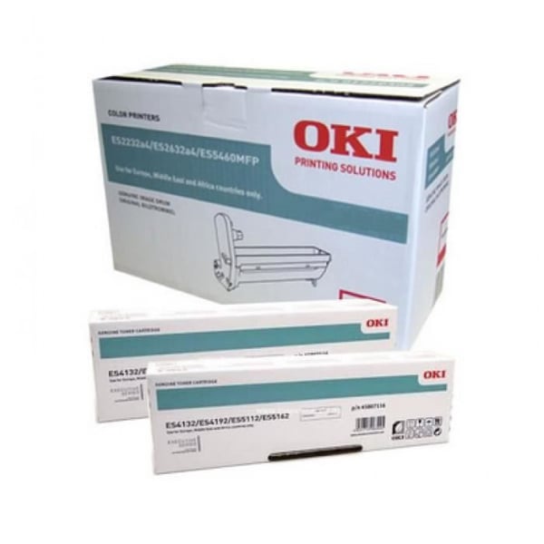 Toner - OKI - 46507624 - Svart - 11000 sidor - Skrivartank