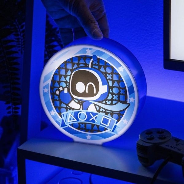 Lampa - PALADONE PRODUKTER - Astro Bot - 16 cm - LED - Blå - Nutida Design