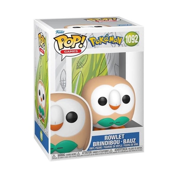 Funko - Pokémon - Figurfigur POP! Rowlet 9 cm