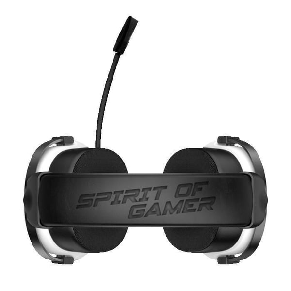 Spelheadset - SPIRIT OF GAMER - XPERT H1400 ARTIC - Surround 7.1 - Avtagbar mikrofon - Batteritid 40h