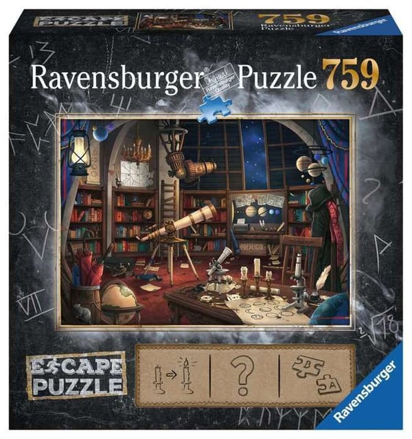 Ravensburger Astronomical Observatory Escape Pussel 759 bitar