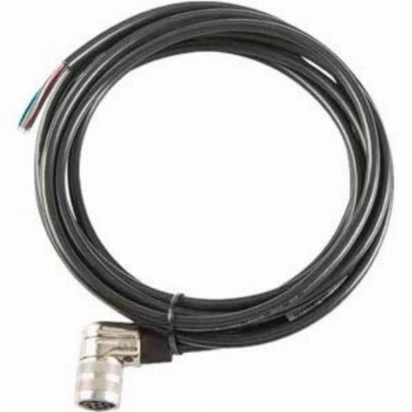 DC-strømkabel - HONEYWELL - VM1055CABLE - vinkelstik - Kompatibel med VM1/VM2 - Sort