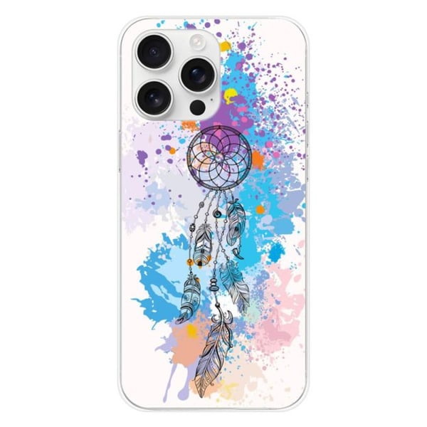 1001Coques - Silikonfodral kompatibelt med Apple iPhone 16 Pro Max - Drömfångarmotiv i färg - Originaldesign tryckt i Frankrike