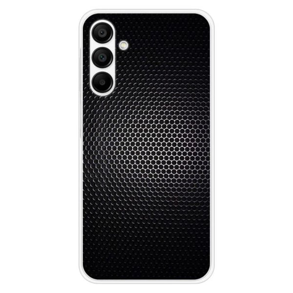 Tryckt silikonfodral som är kompatibelt med Samsung Galaxy A15 Dark Metal