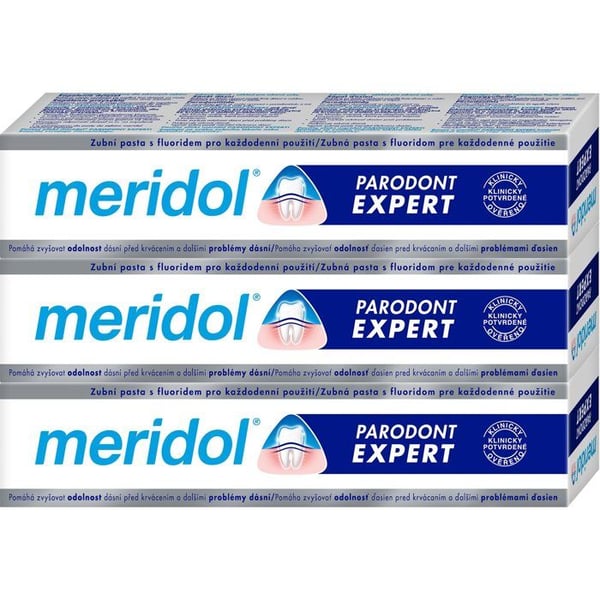MERIDOL Parodont Expert 3 × 75 ml