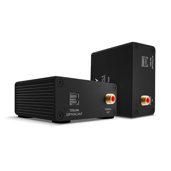 Extender Audio Digital - LINDY - Cat.6 - TosLink och Koaxial - 150m - PoC och Samtidig Utgång