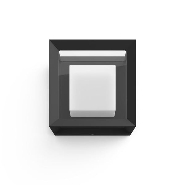 Udendørs LED-applikation 15 W 1x indbygget LED Philips Lighting Econic 1743830P7 sort