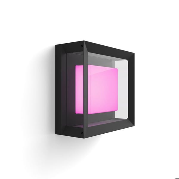 Udendørs LED-applikation 15 W 1x indbygget LED Philips Lighting Econic 1743830P7 sort