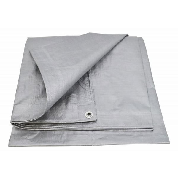 Skyddsoverkänning bil - AWTOOLS - AW68074 - Silverfärgad - 6m x 12m - UV-beständig