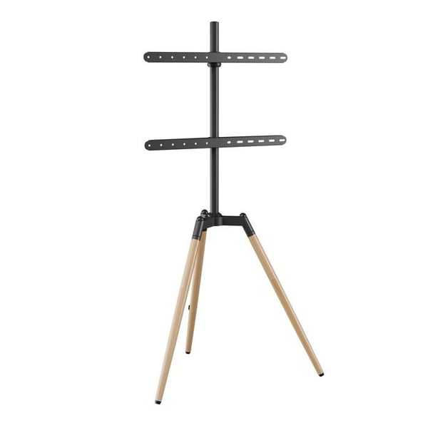 GMB-Ljud Stöd för TV med Svängbar Stativ, för Skärmar från 32'' till 65'', Justerbar Höjd, 70° Rotation, VESA-kompatibel