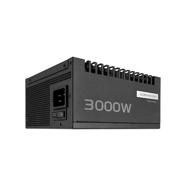ATX-nätaggregat - ASUS - Pro WS 3000P - 3000W modulärt - 80 PLUS Platinum - Aktiv kylning