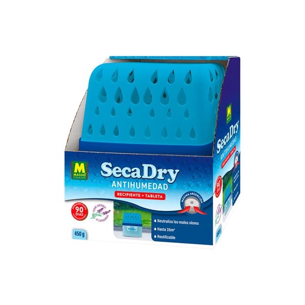 Secadry Antihumidity Droppar + Tabletter 450 G
